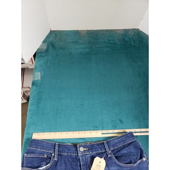 Levis Jeans Size 18 Short Womens Blue Pants Denim Classic Mid Rise Skinny NWT - Picture 13 of 16